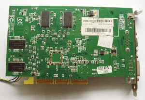 ATI Radeon 9100 128M DDR V D VO Back