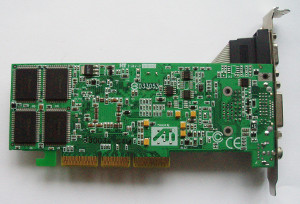 ATI Radeon 9100 AR2L 64MB AGP Back