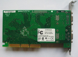 Matrox Millenium G450 G45FMDHA32DB Back