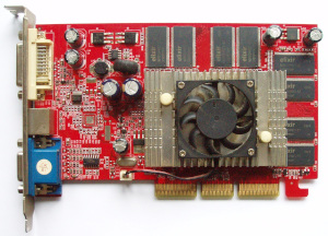 Nvidia Geforce FX 5500 AGP8X 128MB TV OUT DVI