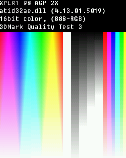 Quality Test 3 - ATI XPERT 98 RagePro