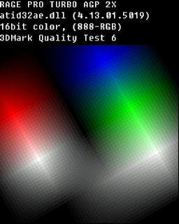 Quality Test 6 - ATI XPERT Work RagePro 4MB