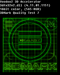 Quality Test 7 - CREATIVE 3dfx Voodoo 2 CT6670