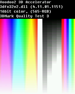 Quality Test 3 - CREATIVE 3dfx Voodoo 2 CT6670 SLI