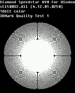 Quality Test 1 - Diamond SpeedStar A90 S3 Savage4 16MB