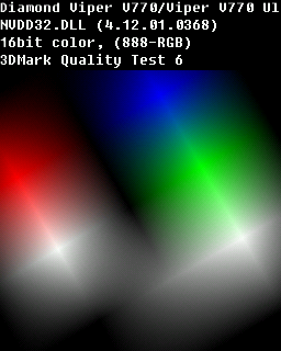 Quality Test 6 - Diamond Viper V770 ATX AGP 32MB