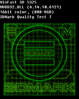 Quality Test 7 - Nvidia Riva TNT2 M64 AGP 32MB SP5300