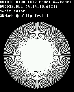 Quality Test 1 - Pine VARM645PS Riva TNT2 M64 32MB AGP