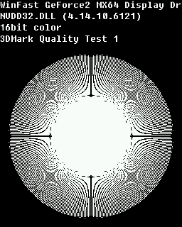 Quality Test 1 - WinFast Geforce2 MX64