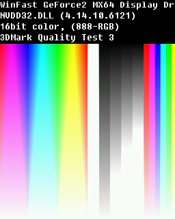 Quality Test 3 - WinFast Geforce2 MX64